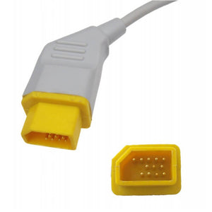 Compatible Nihon Kohden IBP Adapter Cable to Medex Abbott Connector - sinokmed