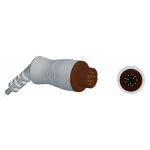 Compatible Mindray 650-206 IBP Adapter Cable Utah Connector Invasive Blood Pressure Cable - sinokmed