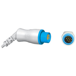 Compatible Nihon Kohden Spo2 Sensor Adult Ear Clip 9.8 ft 10 Pin Connector - sinokmed