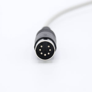 Compatible Schiller SpO2 Sensor Masimo Technology Adult Soft 9.8 ft 7 Pins Connector - sinokmed