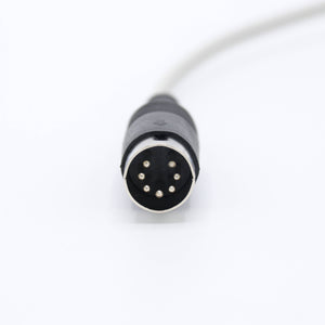 Compatible Schiller SpO2 Sensor Masimo Technology Adult Ear Clip 9.8 ft 7 Pins Connector - sinokmed