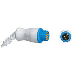 Compatible Biolight SpO2 Sensor Nellcor Oximax Tech Multi-Y 9.8 ft 12 Pins Connector - sinokmed