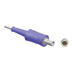 Compatible Neussoft Spo2 Sensor Adult Ear Clip 9.8 ft 7 Pin Connector - sinokmed