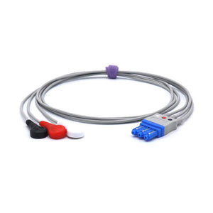Compatible Philips ECG 3 Leadwires M1673A AHA Snap