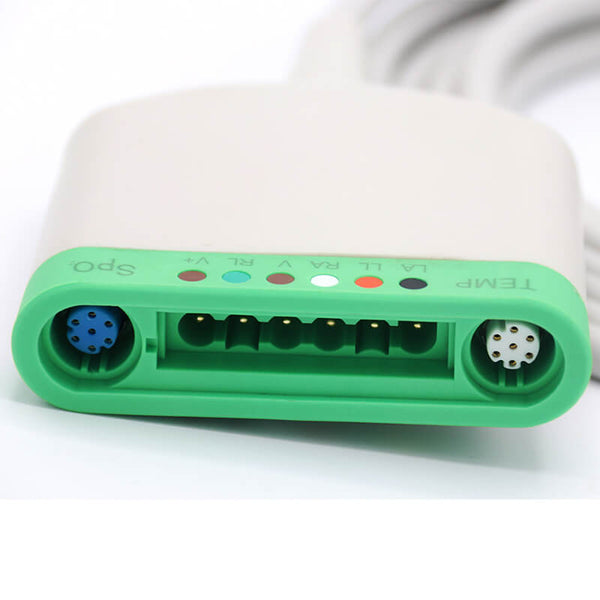 Compatible Draeger Siemens MS20093 ECG Trunk Cable MultiMed 5 Pod Cabl ...