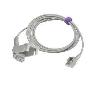 Compatible CSI 518DD SpO2 Adapter Extension Cable 7.2 ft - sinokmed