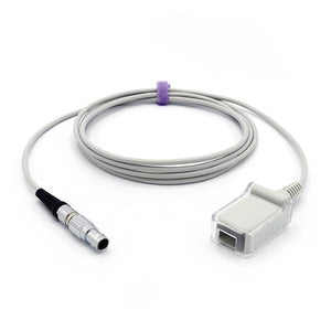 Compatible Invivo SpO2 Adapter Extension Cable Masimo Tech 7 Pin 7.2 ft