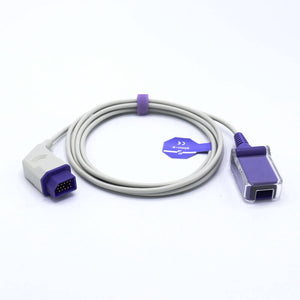 Compatible Nihon Kohden JL-650P Spo2 Adapter Extension Cable 14 Pin 7.2 ft