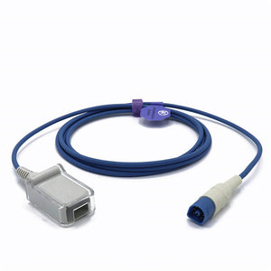 Compatible Philips M1943AL SpO2 Extension Cable Pulse Sensor 8 Pin 10 ft
