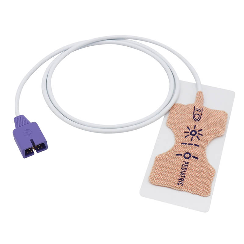 Max Fast Spo2 Compatible Nellcor Disposable Spo2 Sensor Probe MAX-P 9 Pin Pediatric ...