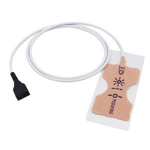 Compatible Nonin 9000P Disposable Spo2 Sensor Pediatric Adhesive Sensor 7 Pins 12 Pack - sinokmed