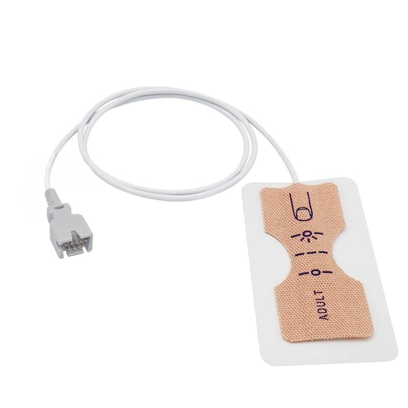 Masimo Disposable Spo2 Sensor Reverse Engineer Compatible Masimo 1859 Disposable Spo2 Sensor Adult Size Adhesive Sens ...
