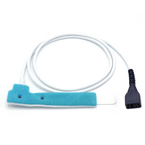 Compatible Nonin Disposable Spo2 Sensor Neonate/Adult Non-Adhesive Foam Sensor 9 Pins 12 Pack - sinokmed