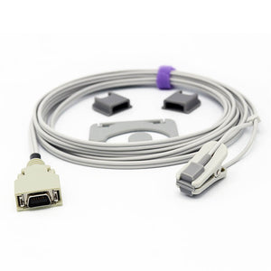 Compatible for Masimo Spo2 Sensor Ear Clip 9.8 ft 14 Pins Connector