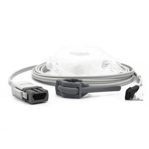 Compatible Ohmeda Trusat Spo2 Sensor Multi-Y 9.8 ft 9 Pins Connector