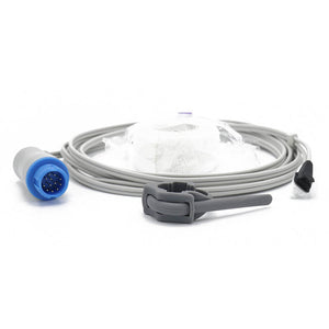 Compatible Mindray Spo2 Sensor Masimo Tech Multi-site 9.8 ft 12 Pins Connector