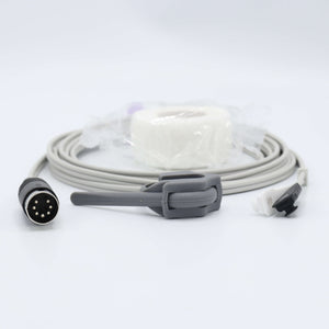 Compatible Schiller SpO2 Sensor Masimo Technology Multi-Y 9.8 ft 7 Pins Connector - sinokmed