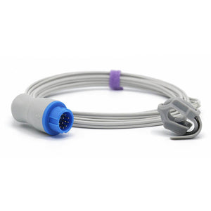 Compatible Mindray Spo2 Sensor Masimo Tech Neonate Wrap 9.8 ft 12 Pins Connector