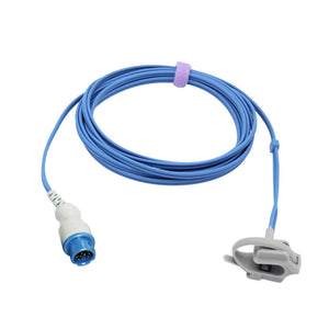 Compatible Spo2 Sensor for Philips Neonate Wrap 9.8 ft 12 Pins Connector - sinokmed