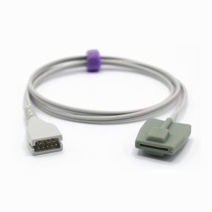 Compatible Mindray Datascope Spo2 Sensor Pediatric soft 3.2 ft 9 Pins Connector
