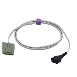 Compatible for Nonin Spo2 Sensor Pediatric Soft 3.2 ft 7 Pins Connector - sinokmed