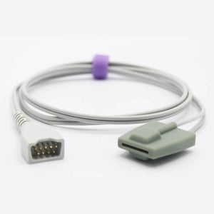 Compatible Dolphin SpO2 Sensor Reusable Pediatric Soft 3.2 ft Connector - sinokmed