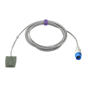 Compatible Draeger Siemens Spo2 Sensor Pediatric Soft 9.8 ft 7 Pins Connector - sinokmed