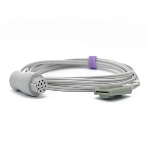 Compatible for Datex Ohmeda Spo2 Sensor Pediatric Soft 9.8 ft 10 Pins Connector
