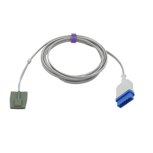 Compatible GE Datex Ohmeda Spo2 Sensor Pediatric Soft 9.8 ft 11 Pins Connector - sinokmed