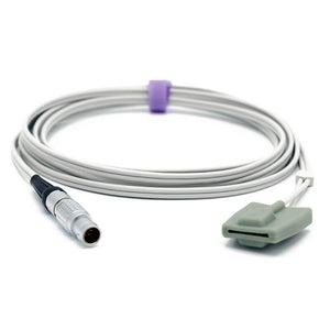 Compatible for Mindray 5 pins SpO2 Sensor Pediatric Soft 9.8 ft Connector