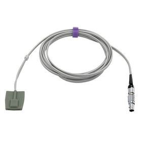 Compatible Nonin Spo2 Sensor Pediatric Soft 9.8 ft 6 Pins Connector - sinokmed