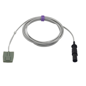 Compatible Spacelabs Spo2 Sensor Pediatric Soft 9.8 ft 7 Pins Connector - sinokmed