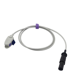 Compatible Datex Ohmeda Spo2 Sensor Pediatric Clip 3.2 ft 7 Pins Connector - sinokmed