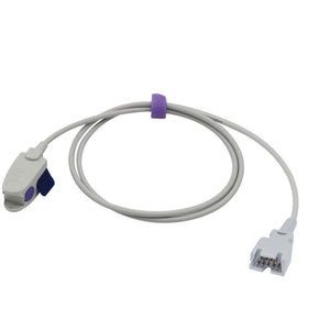 Compatible Masimo 1864 Spo2 Sensor Pediatric Clip 3.2 ft 9 Pins Connector - sinokmed