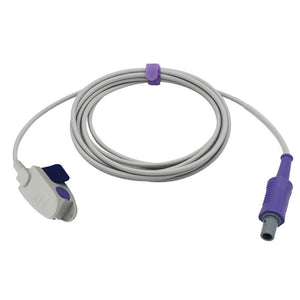 Compatible Bionet Spo2 Sensor Pediatric Clip 9.8 ft 7 Pins Connector - sinokmed