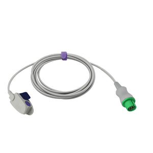 Compatible Bionet Spo2 Sensor Pediatric Clip 7 Pins Connector - sinokmed