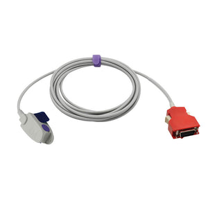 Compatible Masimo Spo2 Sensor pediatric clip 20 Pin 9.8 ft - sinokmed
