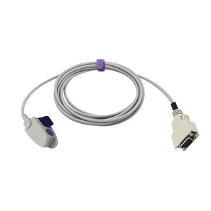 Compatible for Masimo Spo2 Sensor Pediatric Clip 9.8 ft 14 Pins Connector - sinokmed