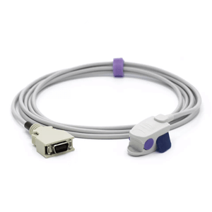 Compatible GE-Critikon Reusable SpO2 Sensor Masimo Tech Pediatric Clip 9.8 ft 14 Pins Connector
