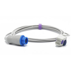 Compatible Mindray Spo2 Sensor Pediatric Clip Nellcor Tech 9.8 ft 12 Pins Connector
