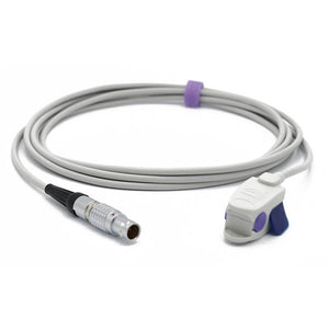 Compatible for Mindray 5 pins SpO2 Sensor Pediatric Clip 9.8 ft Connector