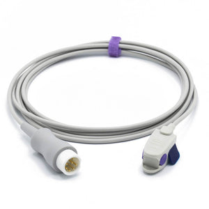 Compatible for Mindray  Spo2 Sensor Masimo Tech Pediatric Clip 9.8 ft 7 Pins Connector
