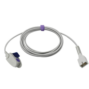 Compatible Nellcor Spo2 Sensor 9.8 ft 7 Pins Connector pediatric clip - sinokmed