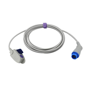 Compatible Nihon Kohden Spo2 Sensor Pediatric Clip 9.8 ft 10 Pin Connector - sinokmed