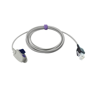 Compatible Palco SpO2 Sensor Reusable Pediatric Clip  9.8 ft Connector - sinokmed