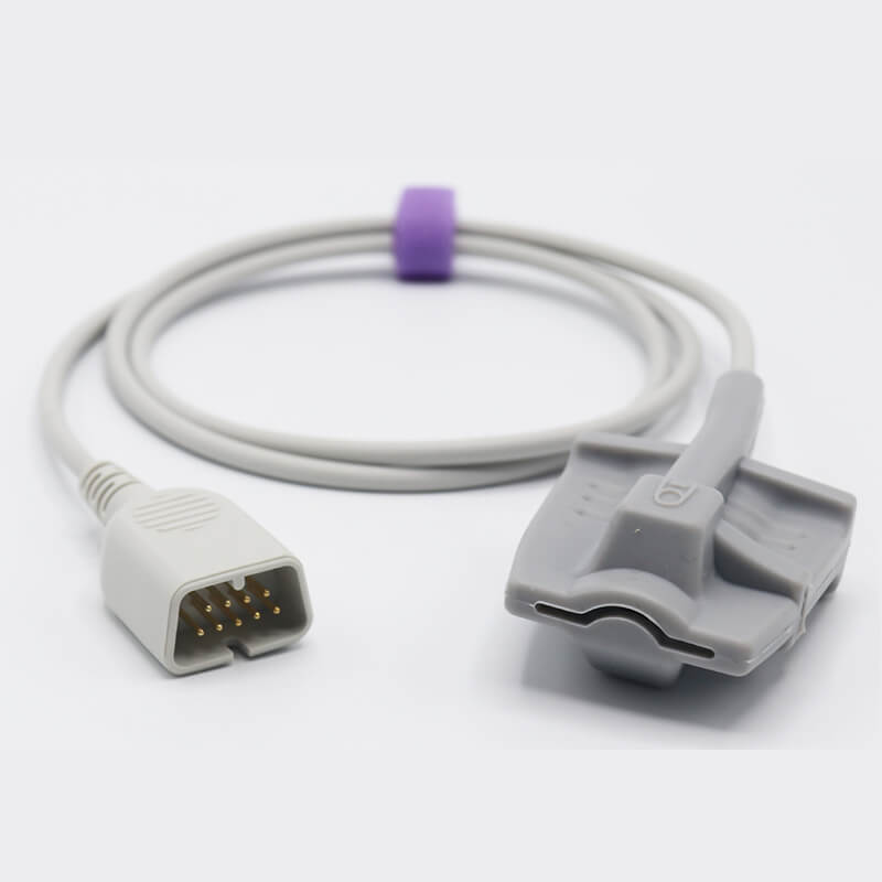 Compatible Nihon Kohden Spo2 Sensor TL-201T Adult Finger Clip 3.2