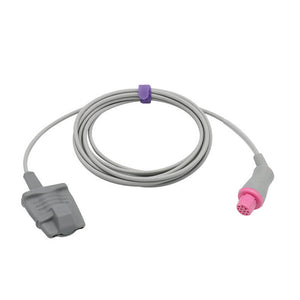 Compatible Artema SpO2 Sensor Reusable Adult Soft 9.8 ft Connector - sinokmed