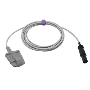 Compatible GE Corometrics adult soft Spo2 sensor  9.8ft 8 pins connector - sinokmed