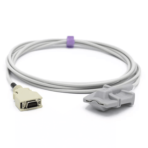 Compatible GE-Critikon Reusable SpO2 Sensor Masimo Tech Adult Soft 9.8 ft 14 Pins Connector