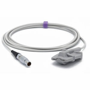 Compatible for Mindray 5 pins SpO2 Sensor Adult Soft 9.8 ft Connector